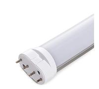 Tubo LED 2G11 12W 1.100Lm 6000ºK 322Mm 2835SMD 40.000H [HO-2G11-12W-CW] | Greenice