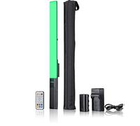 Tubo LED Bresser 20W RGB CCT batería portátil 2400 lúmenes 13 Efectos Control Remoto 3000-6000K Rosca 1/4"