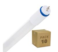 Tubo LED T5 55 cm Cristal Conexión Dos Laterales 9W (Pack 10 un