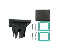 tubo lengüeta carburador Ajuste Para Honda Cr125r Nsr125 Sistema De Jaula De Válvula De Lengüeta Placa De Admisión De Carburador De Motos válvula de lengüeta