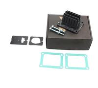tubo lengüeta carburador Kit De Válvula De Caña De Fibra De Carbono Para Motocicleta, Compatible Con Honda CR125 NSR125 150 JC20 JC22 NSR 250, Seat válvula de lengüeta(Reed Valve Kit)