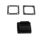 tubo lengüeta carburador Válvula De Láminas Para Motocicleta, Compatible Con Yamaha YFZ350 YFZ 350 Banshee RX135 RXZ135 YZ125 DT175 Carbon válvula de lengüeta