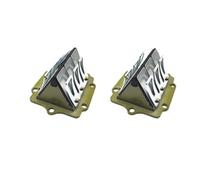 tubo lengüeta carburador Válvula De Lengüeta Apta Para NINJA R RR 2TAK, Placa De Admisión De Carburador, Colector De Aleación De Aluminio válvula de lengüeta(2PCS)