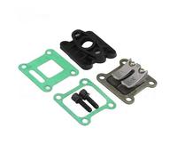 tubo lengüeta carburador Válvulas De Láminas, Juntas De Colector De Admisión Y Tornillos Adecuados Para Motocicletas De 47 Cc Y 49 Cc, Motos De Motocross, Karts Y Scooters.