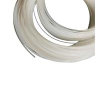 Tubo liso Tubo de PTFE 1,8 mm 2 mm 2,5 mm 3 mm 4 mm F46 Manguera con aislamiento capilar Tubo rígido Resistencia a la corrosión de temperatura Menos fricción(1.8mm x 2.6mm)