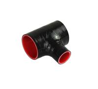 Tubo Manguera Admisión Tubo Entrada Aire Frío Turbo Ensamblador Goma Refrigerador Inter para Tubo Intercooler Manguera Silicona Forma T Alta Presión 63x25mm Manguera Admisión