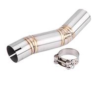 Tubo medio de escape de la motocicleta Qiilu Tubos de escape para moto GSX-R600/GSX-R750
