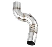 Tubo medio de escape de la motocicleta Qiilu Tubos de escape para motopara ZX-6R 2005-2008