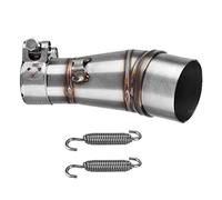Tubo medio de escape de motocicleta, adaptador de conexión de enlace de tubo medio para Kawasaki Z250 Ninja300para Kawasaki Z250 Ninja300