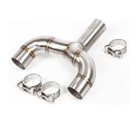 Tubo Medio De Escape para 600 Sistema De Escape para Motocicleta Silenciador Conectar Tubo Conexión Conjunto Completo Motocicleta(1)
