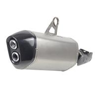 Tubo Medio De Escape para B&MW R1200gs R1250gs ADV Silenciador De Escape para Motocicleta con Protector Térmico De Fibra De Carbono Y DB Killer