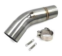 Tubo Medio De Escape para Suz&uki GSX-R600 750 K11 2011-2015 Motorbike Exputación De Silenciadores De Extremo De Escape Tubo De Silenciador De Escape Tubo De Enlace 51 Mm