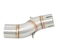 Tubo Medio De Escape para Suz&uki SFV650 SFV 650 para Gla&dius 2009-2016 Tubo De Conexión Central De Escape De Motocicleta De 51 Mm Silenciador