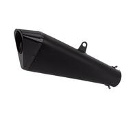 Tubo Medio Escape Compatible Con CBR650R 51/57/60mm Accesorios Universales Para Motocicleta Tubo Para Escape Modificado Silenciador De Carbono(E 57mm)