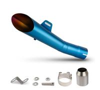 Tubo Medio Escape Compatible Con CBR650R 51MM Silenciador De Tubo Para Escape Universal Para Motocicleta Silenciador De Tubo Para Escape Modificado Para Motocicleta(Type C)