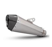 Tubo Medio Escape Compatible Con Suzuki Para GSR400 Para SV650 Accesorios Para Motocicletas Silenciador Para Escape Deslizante Para Motocicleta Tubo Para Escape(B)