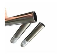 Tubo Metálico Tubo de acero inoxidable pulido interior y exterior, sanitario, sin soldadura, diámetro 20, 22, 25, 28, 30, 32, 35, 40, 42, 45 48 mm(19cm,OD35 ID32)