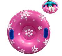Tubo Nieve Juguetes Divertidos Invernales Inflables Resistentes con Asas | Trineo Tubular Motonieve para Niños, Adultos, Familia, Estación de Esquí, Colina, Cabaña de