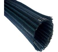 Tubo Organizador de Cables, diámetro 2 m, 3 mm a 50, expansible, Trenzado, Pet, con Cierre automático, Aislante, Flexible, for Manguera, Envoltura Protectora(Diameter 25MM)