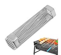 Tubo para ahumar para barbacoa, accesorio para barbacoa de pellets de acero inoxidable | Horno de incienso de pellets aromatizado de alta eficiencia para cocinar al aire libre para filete de patio