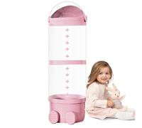 Tubo para mascotas de felpa, tubo organizador de animales de peluche | Tubo de soporte para,Torre de animales transparente, organizador grande con luces LED, decorado
