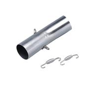 Tubo para moto Tubo Central De Escape De Motocicleta Apto Para ZX-6R Slip On Line Interfaz Media De 51mm