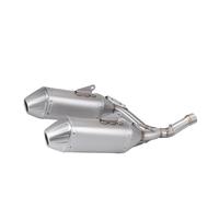 Tubo para moto Tubo De Escape De Motocicleta Apto Para CRF450R CRF450RX Juego De Cola Todoterreno 2015 2016 2017 2018 2019 2020(TYPE-B)