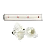 Tubo para pelotas de bádminton, tubo de bádminton | Tubo magnético de almacenamiento de dardos | Equipo de educación física, gimnasio, patio, cancha, parques