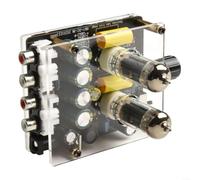 Tubo para preamplificador 6A2 con amplificación de voltaje y respuesta de frecuencia de 5 Hz a 500 kHz compatible con tubos de repuesto para sistemas de alta fidelidad y altavoces