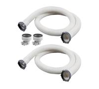 Tubo Per Pompa Piscina - Tubo Flessibile En PVC Per Impianto Filtrante | Ricambio Resistente Per Sistemi Di Drenaggio, Piscine Interrate E Acqua Salata - Facile Installation E Durata