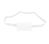 Tubo Peritoneal del Paciente, Cinturón de Diálisis Peritoneal de Tela Tipo Botón Ajustable Resistente a la Abrasión Lavable para el Cuidado de la Salud(blanco)