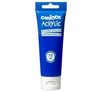 TUBO PINTURA ACRILICA CARIOCA 75ML - AZUL