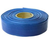 Tubo plano de manguera de 1" pulgada (2.54 cm) para bomba de agua limpia y sucia, 20 m, 30 m, 50 m, 100 metros, tubo flexible contra incendios para riego (30)
