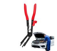 Tubo plegable para coche, tubo de vacío para herramientas de sujeción de tubo, Toothed Straight Curved Clip, Heavy-Duty Grip, Auto Repair Hand Tool for Water, Oil, and Air Conditioning Tube