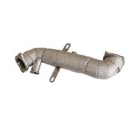 Tubo Punta Para Alfa Para Romeo Para Giulia 200P/280P 2.0T 2017+ Bajante De Escape Tubo Escape Silenciador(Catless with shield)