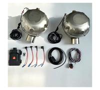 Tubo Punta Silenciador Altavoces De Refuerzo Batería Activa Electrónica Escape Para Teléfono Inteligente Coche Sonido Con Mando A Distancia