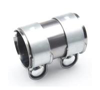 Tubo Punta Silenciador Escape Abrazadera Escape Acero Inoxidable 45 Mm 50 Mm 55 Mm 60 Mm 65 Mm 70 Mm Y 76 Mm Abrazadera Manguito Unión Tubo Escape Con Punta Ajustable. ColaEscape Coche(55mm(2.17 in))