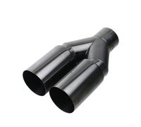 Tubo Punta Silenciador Escape Punta Escape Acero Inoxidable Una Sola Capa Para Automóvil Entrada 63 Mm Corte Recto Salida 76 Mm Silenciador Extremo Tubo Escape(H0EQ20111)