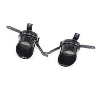 Tubo Punta Silenciador Para Alfa Para Romeo Para Giulia Standard 2016-2018 Material Acero Inoxidable Parachoques Trasero Difusor Puntas Escape OO