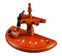 Tubo Que Fuma Del Soporte - Madera Tabaco Tubo Vertical - Tabaco Tubo Vertical - Para El 5-Slot Pipas Sostenedor Del Estante - Fumadores Soporte Del Tubo - Regalos De Cumpleaños Para Hombre Regalo