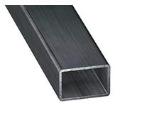 Tubo rectangular de acero perfilado en frío barnizado de 1 metro 40 X 27 X 1,5 MM