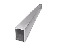 tubo rectangular de aluminio, 6063 tamaños múltiples cuadrados rectangulares de la longitud del tubo 100m m aleación aluminio(10x30x1mm)