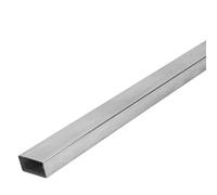 tubo rectangular de aluminio, 6063 tamaños múltiples rectangulares rectos huecos del tubo 245m m 500m de la aleación aluminio(500X30X80X2MM)