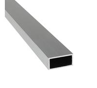 Tubo rectangular de aluminio | AlMgSi0,5 | EN AW-6060 | desnudo/crudo | 60 x 30 x 2 mm | Longitud: 1.500 mm ± 5 mm