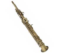 Tubo Recto De Bronce Verde Tallado A Mano, Saxofón B-tune De Tono Alto, Cuerpo De Tubo De Latón Integrado Sax Saxofón profesional