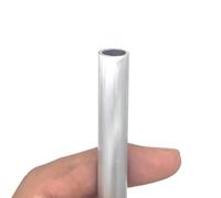 Tubo redondo de aluminio, tubo 300 mm for soportes tienda campaña Construcción liviana y resistente a la corrosión 3 a 16 diámetro(6 x 1mm)
