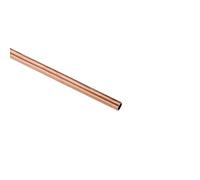 Tubo redondo de cobre, tubo rojo T2 7 mm OD 0,25 Espesor pared 300 longitud recto sin costura for proyecto bricolaje 1 PCS(6.5mm x 1mm x 300mm)