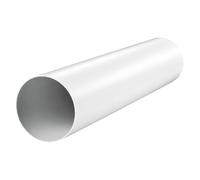 Tubo redondo de PVC para ventilación, diámetro de 100 mm/150 mm, longitud 0,5 m/1,5 m, salida de aire, conducto de ventilación, canal, plástico ABS, redondo, canal, conducto de ventilación, sistema de