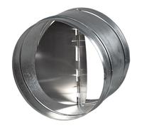 Tubo Retención Rückstausperre Ventilador 125MM Canal Conector Redondo