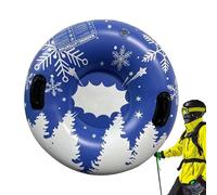 Tubo Rodel, Tubos De Nieve Para El Trineo, Robusto | Tobogán Engrosado De Alto Rendimiento para La Nieve Con Mangos, 35,4 Pulgadas De Manguera De Nieve Inflable En Frío Para Y